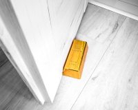 Türstopper - Goldziegel