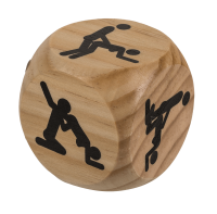 Holzwürfel Kama Sutra 6 x 6 cm