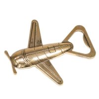Bieröffner - Flugzeug im Retro-Stil
