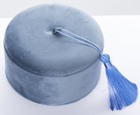 Schmuckkästchen blau mit Spiegel