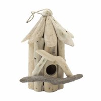 Vogelhaus aus Treibholz - klein