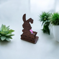 Kerzenständer Ei mit Hase