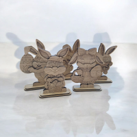 Deko Hase mit Eiern