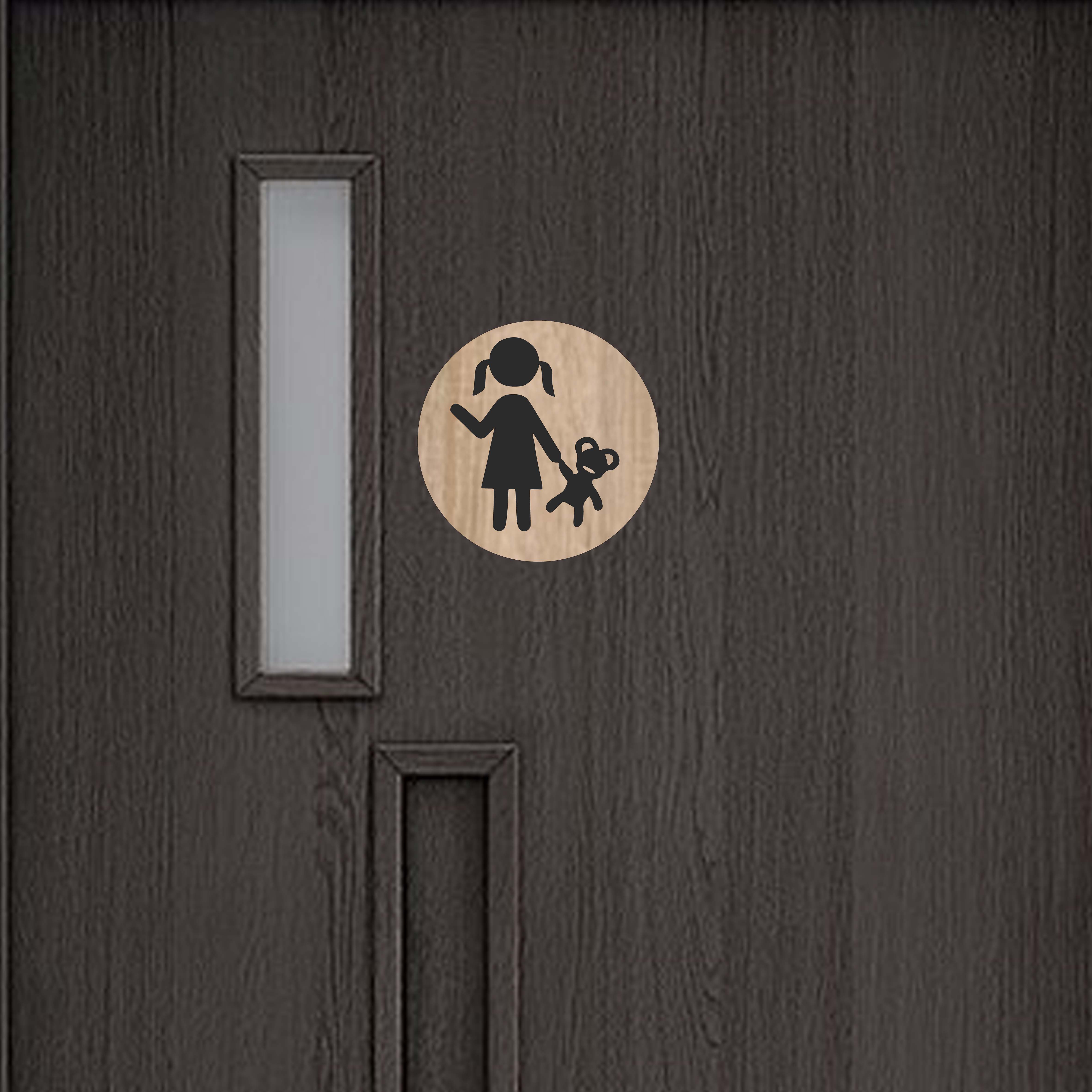 Tisch an der Tür - Kinderzimmer