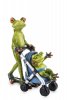 Keramikfrosch - Vater im Mutterschaftsurlaub