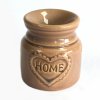 Kleine Aromalampe Home Sweet Home - Grau