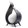 Natürliche Kokosnuss-Lampe - Schokolade