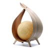 Natürliche Kokosnuss-Lampe - natürlich