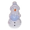 Gartenfigur - Schneemann mit Herz