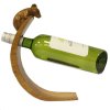 Weinregal aus Holz - Maus