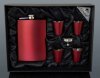 Set BURGUNDY 240 ml Spritzflasche + 4 Stk. 35 ml Shotgläser